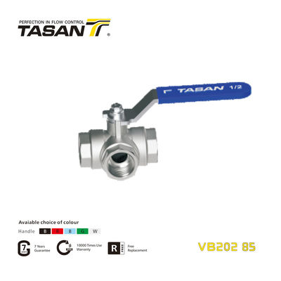 25Bar 고급장교 3가지의 방법 공 벨브 ISO228 실 2&quot; Ips 공 벨브 VB202 85