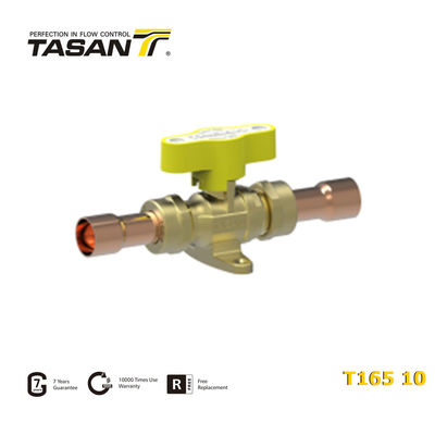 NPT는 T 알루미늄 손잡이 T165 10을 가진 72.5 Psi 5 막대기 금관 악기 가스 밸브를 실을 꿰었습니다