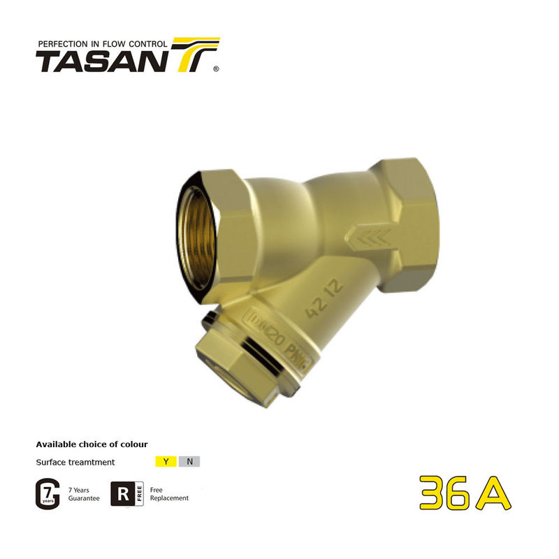 ISO9001 3/8inch ~ 4인치 황동 체크 밸브 황동 Y 필터 ANSI 1.6Mpa 36A
